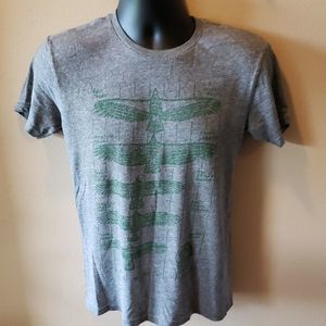 Case Study scientific graphic bird tee shirt